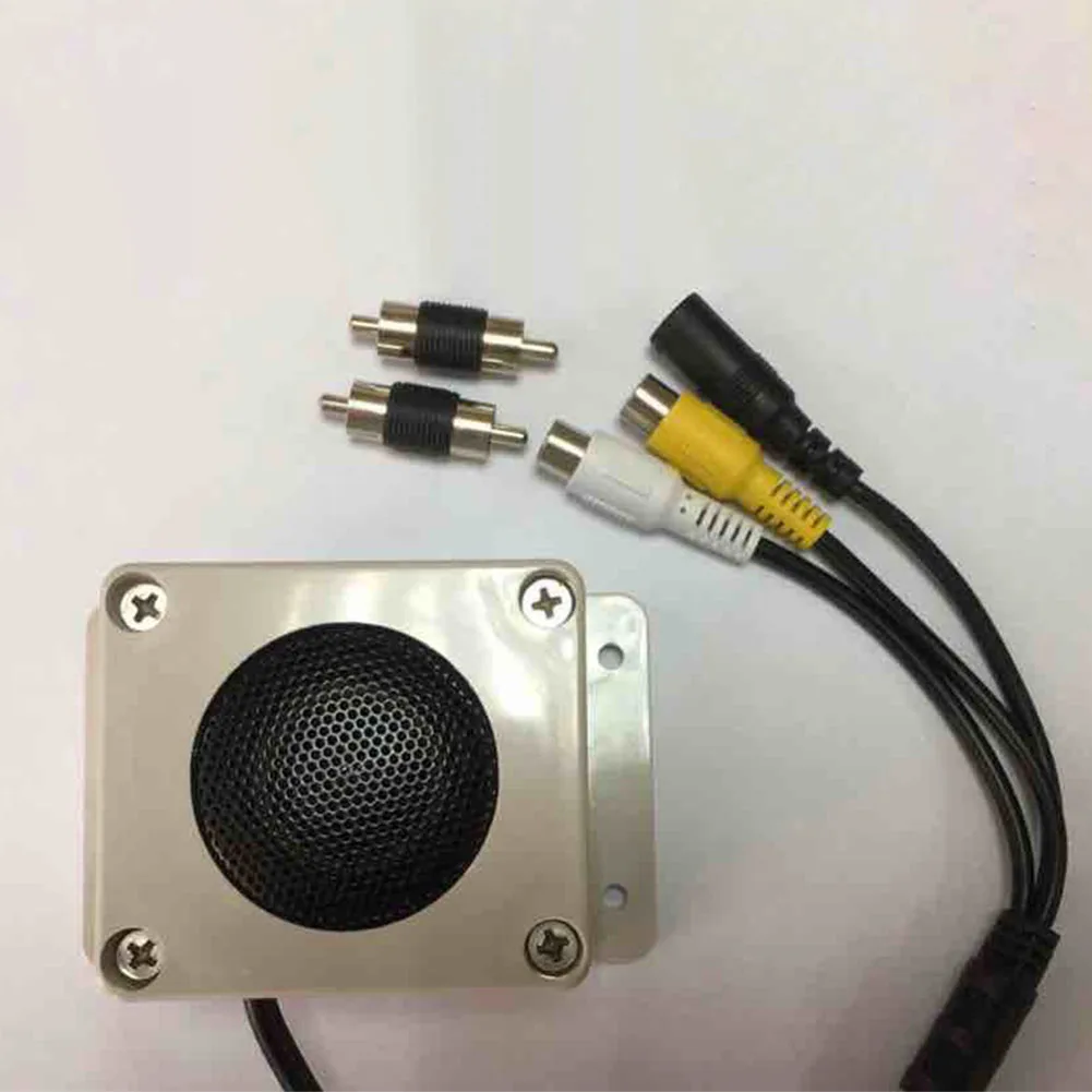 

Accessories Sound Portable Waterproof Two Way Security Camera Outdoor Speaker Video Surveillance Interphone Voice Microphone