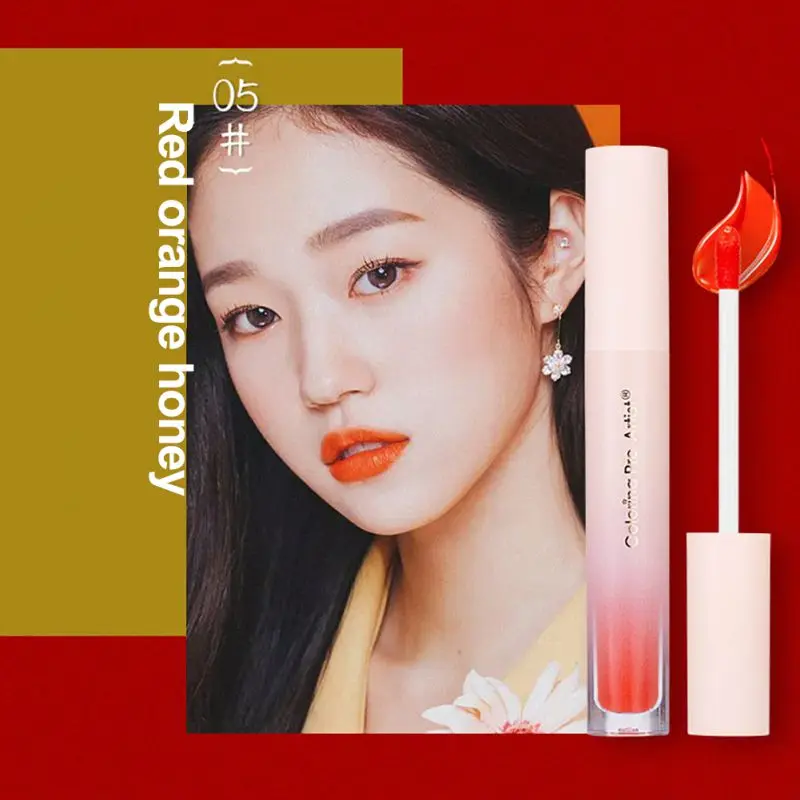 Matte Moisturizing Lip Gloss Non-stick Cup Long-lasting Easy To Color Matte Liquid Lipstick
