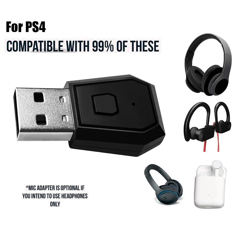 Новая игровая консоль адаптер рукоятки для PS4/A2DP/HFP/HSP адаптер геймпада беспроводной Bluetooth для ПК ноутбука геймпад# M2