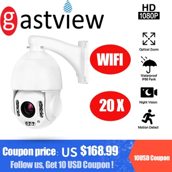 

[$10 Discount Coupon] 4.5inch 1080P 20X Optical Zoom IP Camera Outdoor Waterproof High Speed Dome Wifi Security Camera