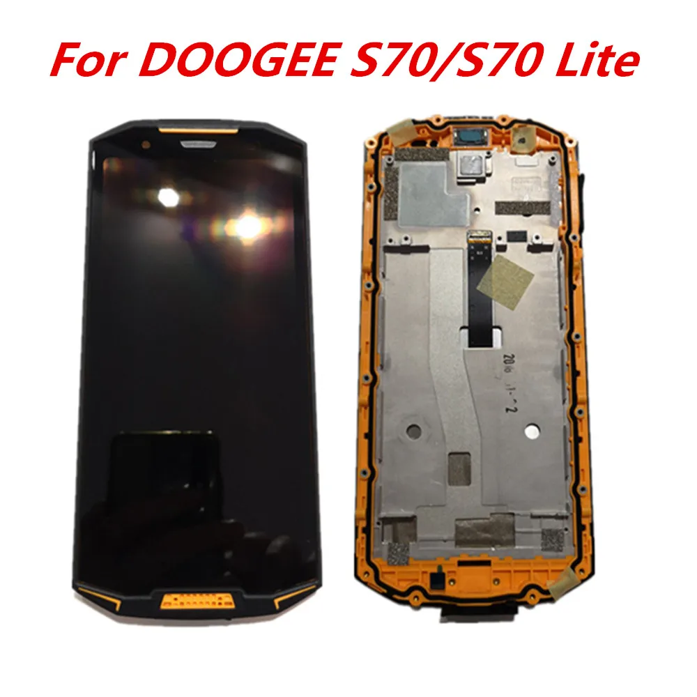 Оригинальный ЖК дисплей DOOGEE S70/S70 Lite с рамкой + кодирующий преобразователь