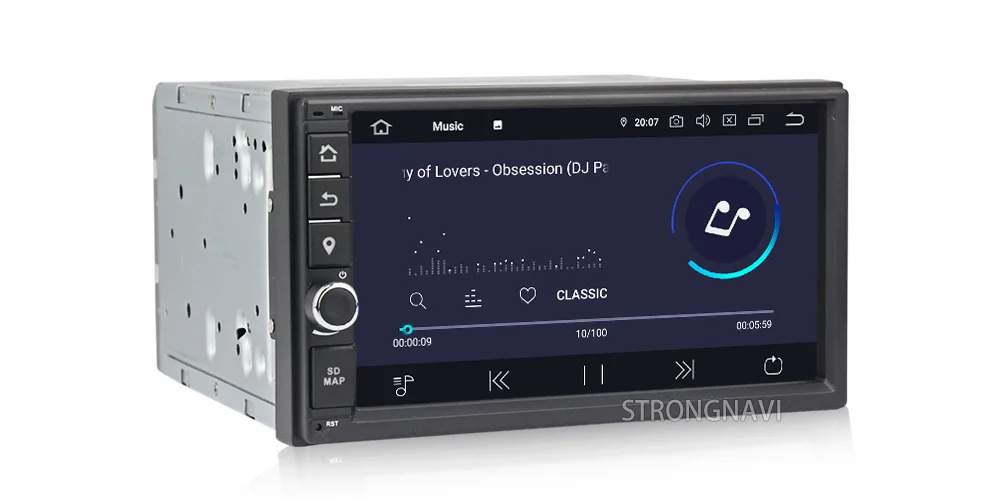 Excellent 4G RAM 64G ROM Android 9.0 Auto Radio 7Inch 2DIN Universal Car NO DVD player GPS Stereo Audio Head unit IPS DSP WIFI 33