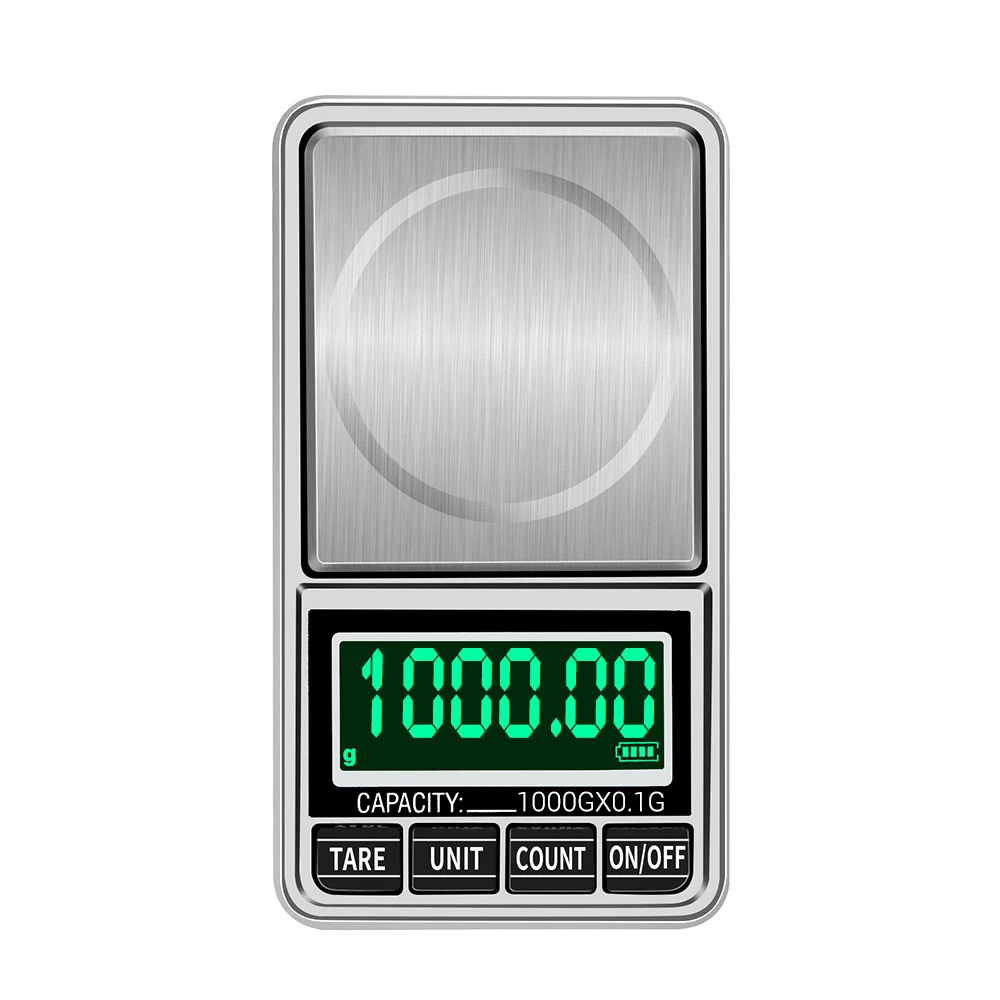 DH-938C Portable Balance Electronic Scales 100-1000g Mini Precision Digital for Gold Bijoux Sterling Silver Jewelry Scale | Инструменты