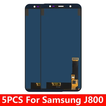 

5PCS/Lot 5.8'' LCD For Samsung Galaxy J8 2018 J800 J800F J810 J810F LCD Display Touch Screen Assembly Replace Parts