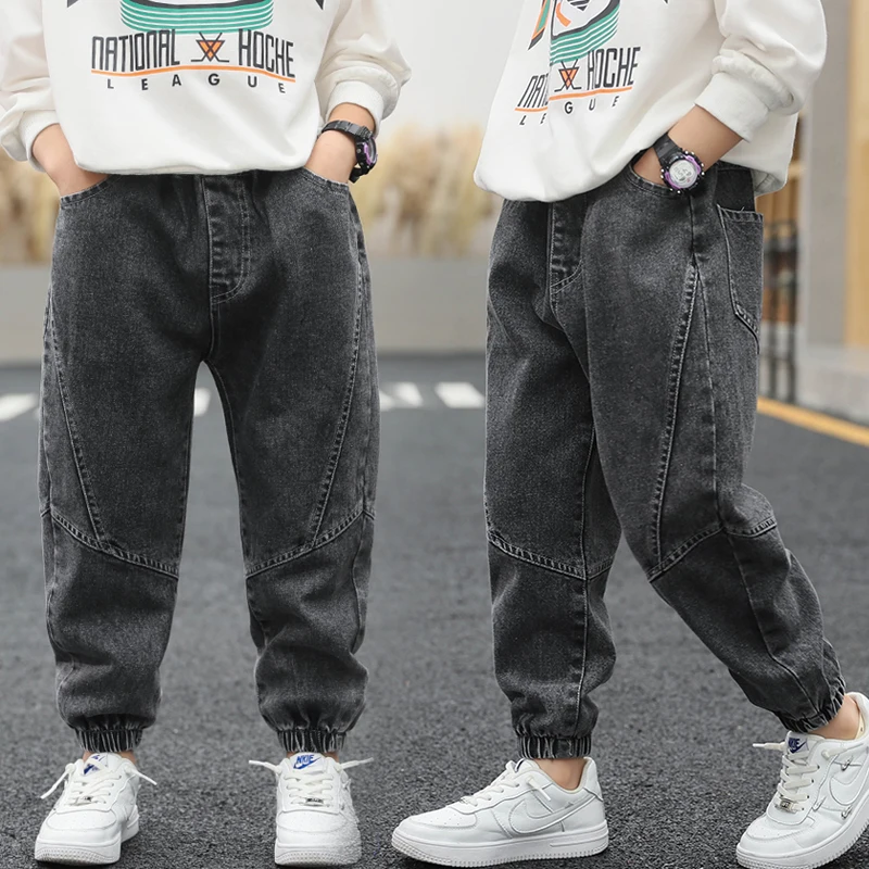 Children's Clothing Casual Jeans For Boy Pants Denim Cotton