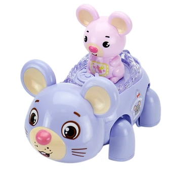 

Electric Walking Shaking Head Singing Music Smart Cartoon Mouse Universal Toy Car Robot Gift