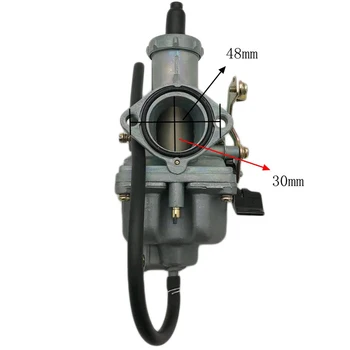 

Motorcycle Carburetor Accelerating Pumps Racing 200cc 250cc with Duals Throttle Cable C66