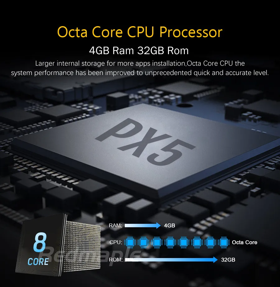 Excellent Android 9.0 Car Radio DVD Player Navigation For Toyota RAV4 RAV 4 2007-2011 Auto Audio WIFI GPS Bluetooth Multimedia Stereo 4