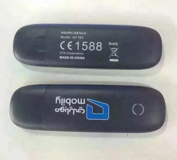 Разблокирована zte MF190 3g HSDPA usb-модем 3g ключ