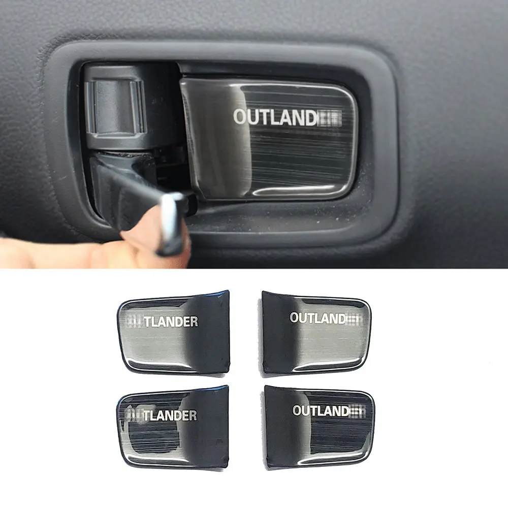 Декоративная накладка на дверную ручку салона автомобиля для MITSUBISHI OUTLANDER 2013-2019 2020