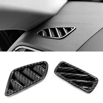 

LHD!!! For Audi Q3 2019 2020 Interior Upper A/C Air Outlet Vent Cover Trim ABS Car Accessories 2PCS