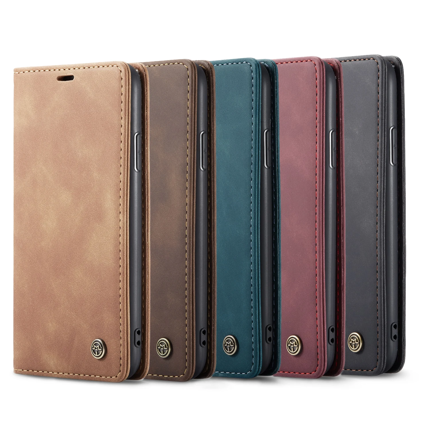 Роскошный кожаный кошелек чехол для телефона iphone11 11pro 11promax XS XR 6S 7 8Plus с карманом для карт Kickstand откидной Чехол