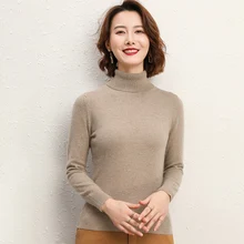  Autumn Winter Knitted Jumper Tops turtleneck Pullovers Casual Sweaters Women Shirt Long Sleeve Tight Sweater Girls 