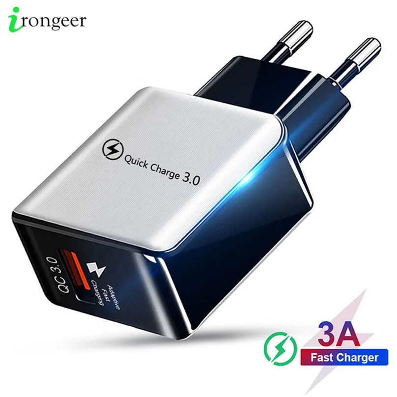 

Quick Charge 3.0 USB Fast Charging Charger For iPhone 11 Pro Max 7 8 Plus For Huawei Mate 30 P30 Pro Mobile Phone Tablet