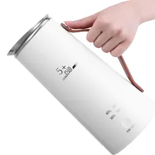 Тепловой Tnsulation Электрический чайник 0.6л домашний дорожный портативный Электрический нагревательный чайник 304 водонагреватель из нержавеющей стали 600 Вт