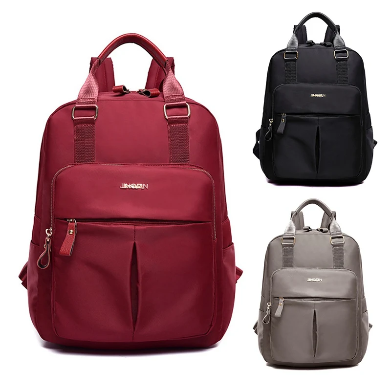 1PC Durable Oxford Backpack Waterproof Teenage Casual School Bag Large Capacity Sport Double Shoulder Bag Travel Laptop Backpack