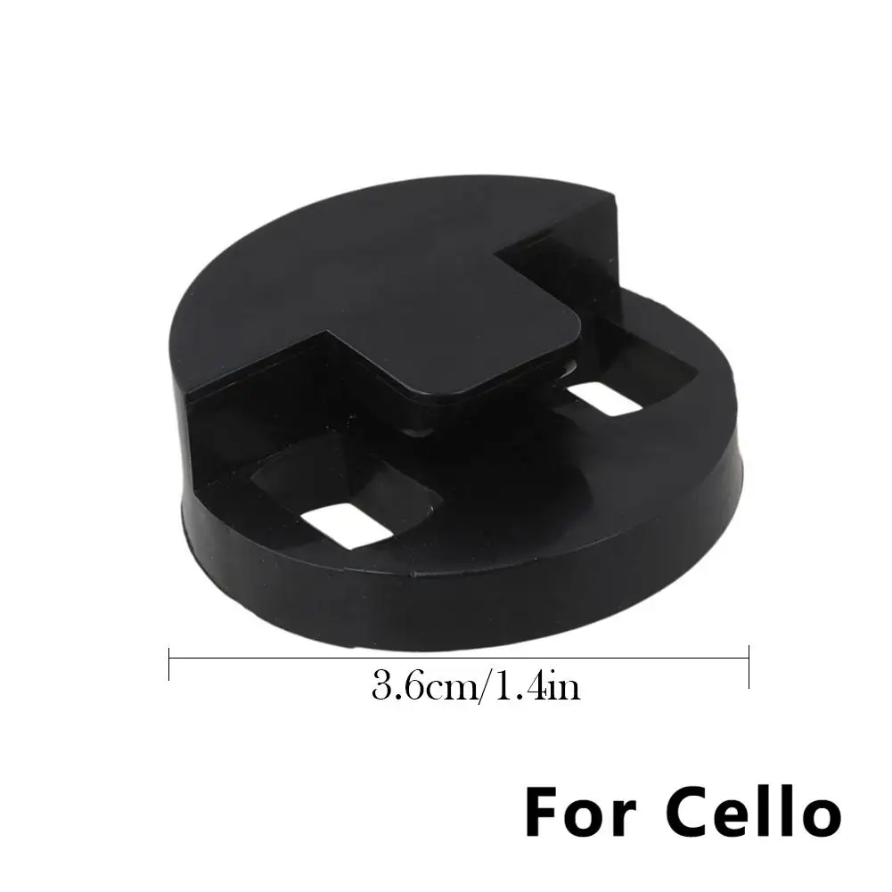 Cello Круглый резиновый с двумя отверстиями двойной Бас Виолончель скрипка немой скрипка глушитель для 4/4 или 3/4 виолончель Часть Аксессуары - Цвет: Cello