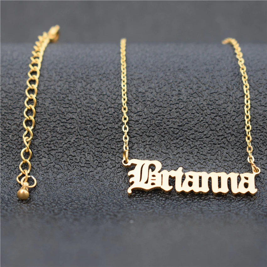 Brianna Name Necklace 2025
