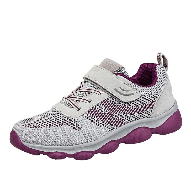 

2019 Spring Lightweight Breathable Mesh Shoes for the Old Middle-aged Father Casual Anti-slip Soft-Sole Light Jianbu Shoe