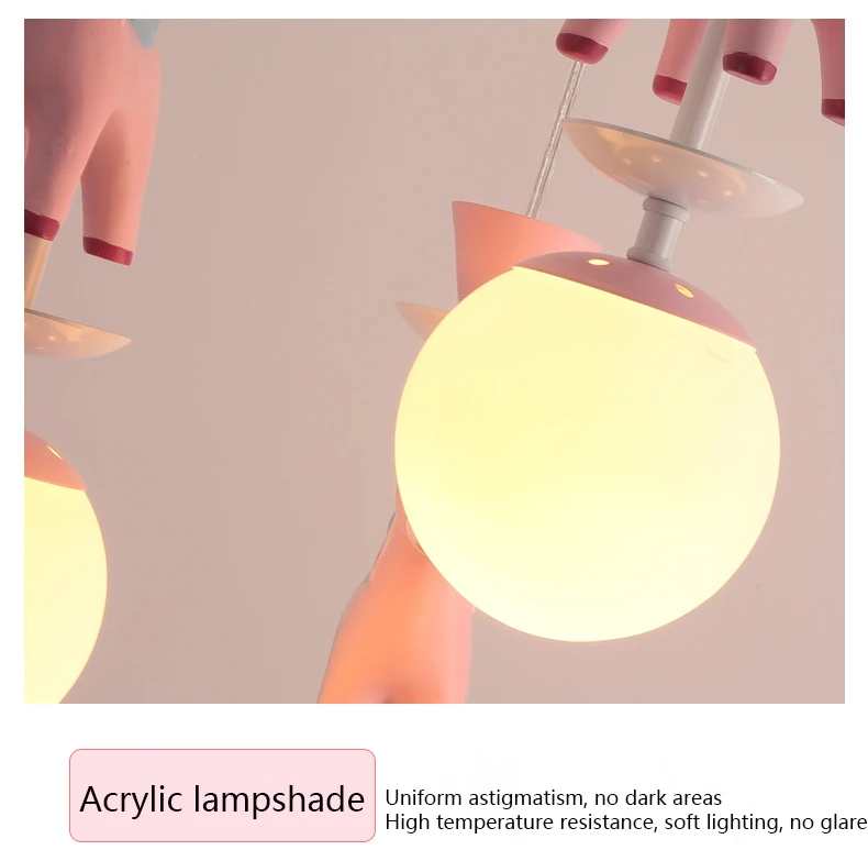 Modern Unicorn Ceiling Light