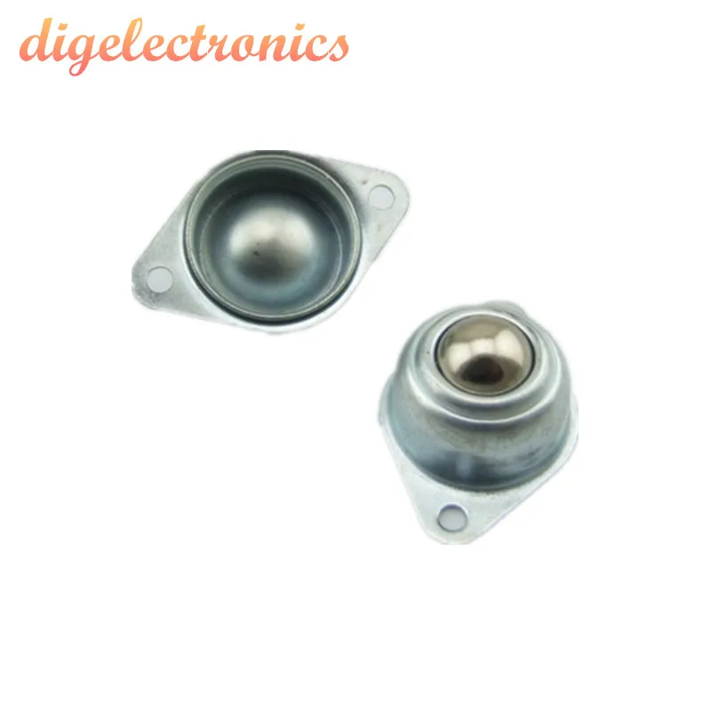 

2pcs Steel Ball Wheel Flange Mounted Ball Transfer Bearing Unit Caster Conveyor Roller Wheel for Robot Caster Parts