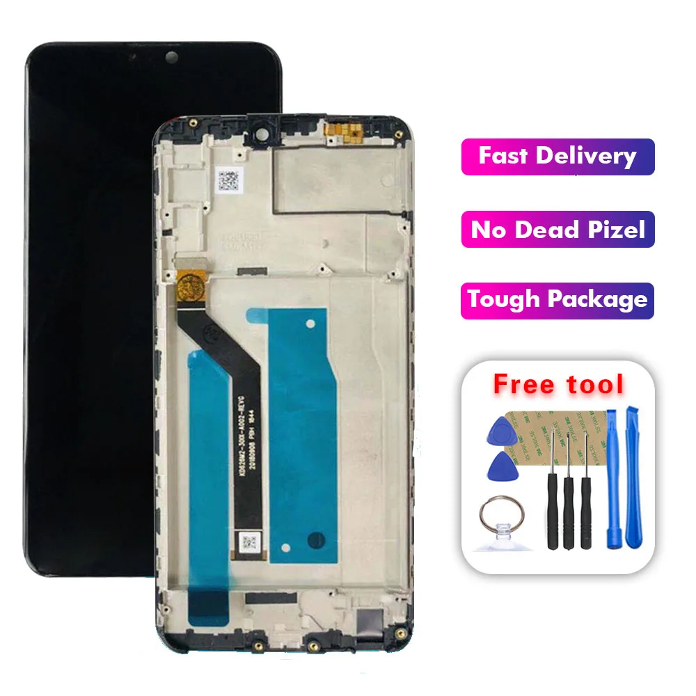 ЖК-дисплей 6 26 дюйма для Asus Zenfone Max Pro ( M2 ) ZB630KL ZB631KL сенсорный экран с рамкой |