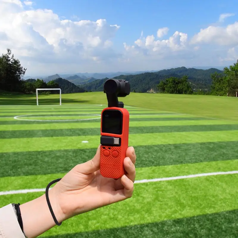Защитный чехол с шнурком для DJI Osmo Pocket handheld gimbal аксессуары протектор Ударопрочный силиконовый чехол