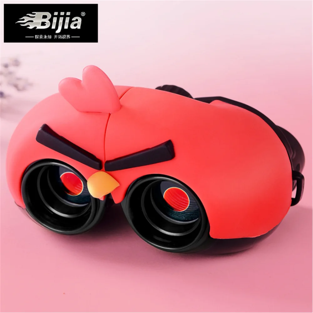 Детский бинокль BIJIA высокое разрешение HD ночное видение Мультяшные злые птицы