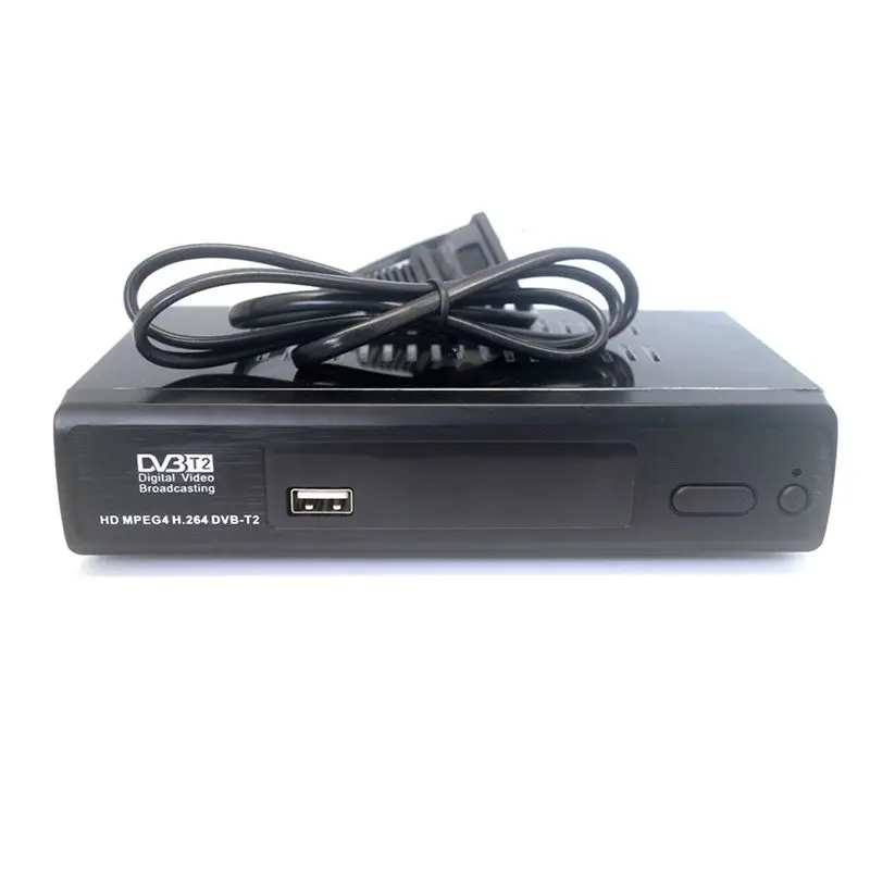 1080P DVB-T2 цифрового эфирного вещания конвертер приемник ТВ коробка Youtube(ЕС Plug