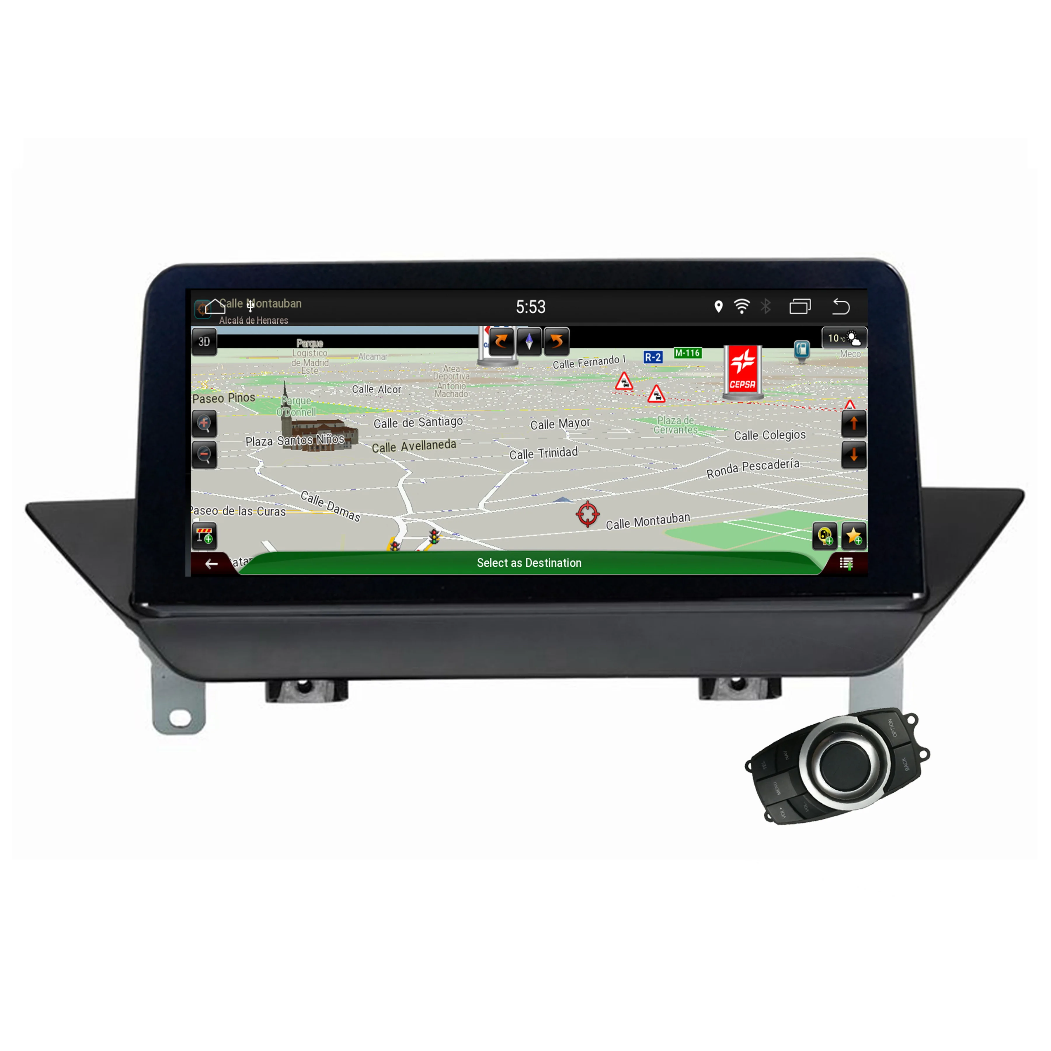 Android 7.1.1 автомобильный dvd плеер для bmw X1 E84 2009 2015 + IDrive без оригинального экрана