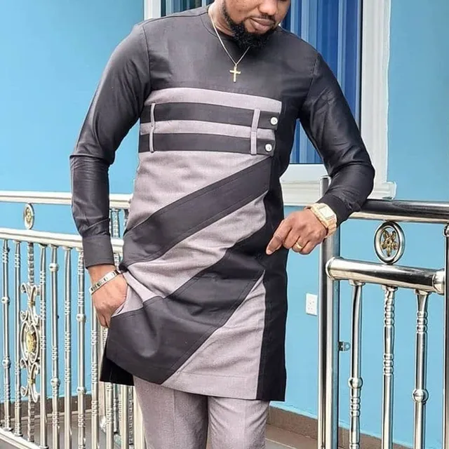 Mustapha Long-sleeved Round Neck Outfit
