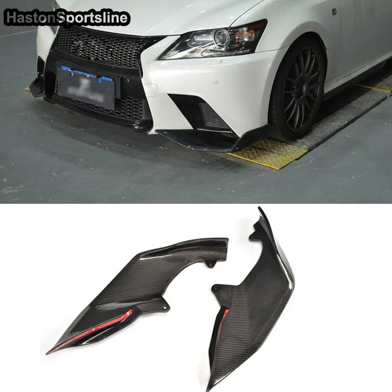 Передний передний сплиттер из модифицированного углеродного волокна для Lexus GS F