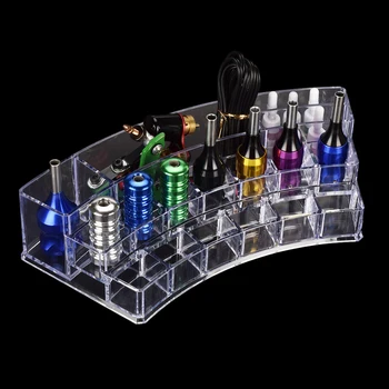 

17 Grid Clear Acrylic Makeup Organizer CC Cream Storage Box organizador maquillaje Cosmetic Holder Cabinet Powder Display Box