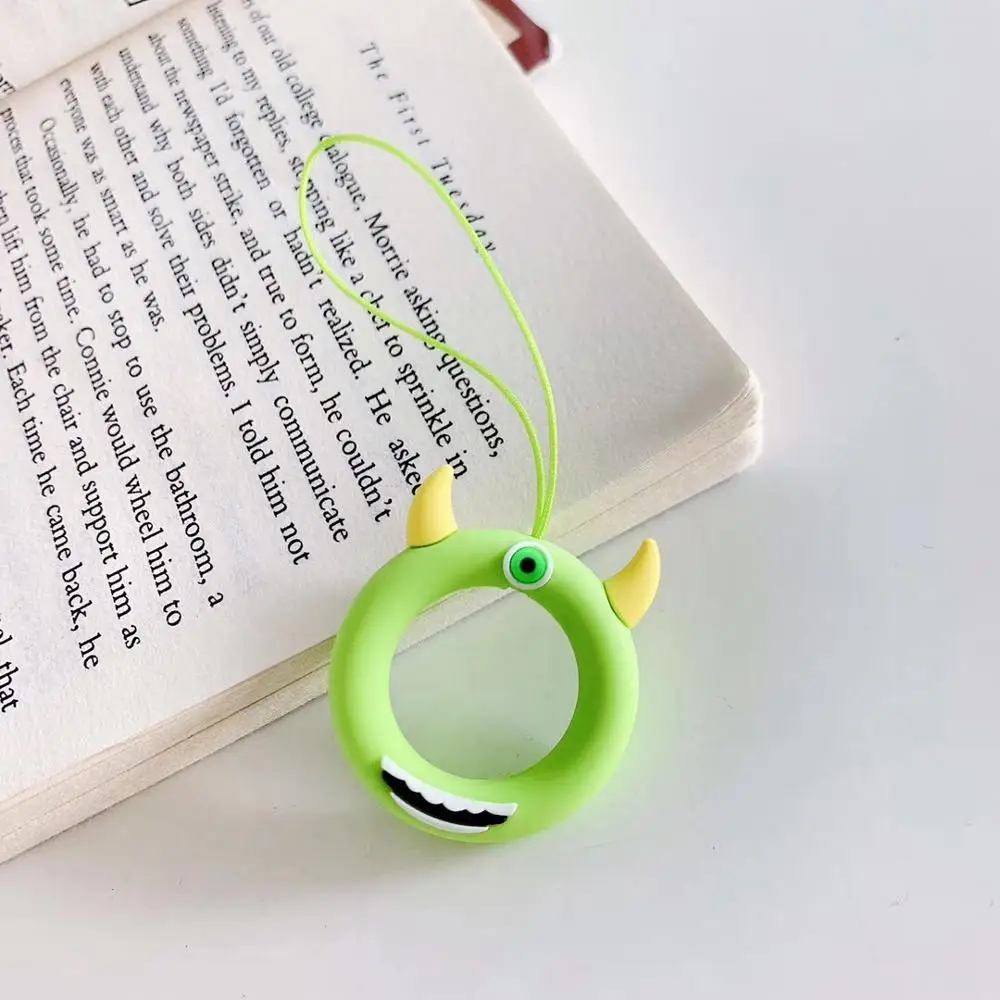 A6 Милые аксессуары для airpods, кольцо на палец, ремешок, забавный мультяшный, универсальный, для iPhone, мобильный телефон, веревка, ремешок, анти-капля - Цвет: A6