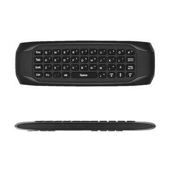 

Backlit 2.4G Air Mouse Wireless Keyboard Voice Control 6-Axis Motion Sensing Backlight IR Learning for Smart TV Android TV BOX