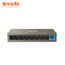 Tenda TEF1109DT 9-Порты и разъёмы Настольный Ethernet-коммутатор, 10/100 Мбит/с Автоматическое согласование RJ45 Порты, Auto MDI/MDIX
