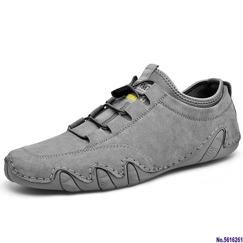 

Men Shoes Sneakers Casual Genuine Leather Shoes Lace Up Driving Moccasins Autumn Winter Krasovki Men's Shoes Rubber Sole