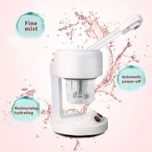 Портативный аппарат для паровой бани лица пар озона vaporizador уход за кожей лица расслабляющий увлажняющий крем красота аромат травяной паровой лица спа-прибор