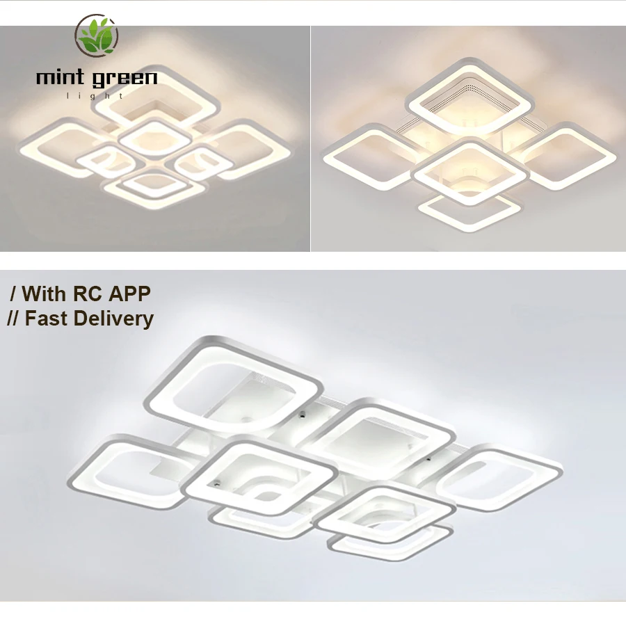 

Modern LED Ceiling Lights For Living Room Bedroom Dining Room Kitchen Lights Led Room dimmable lamp art deco fixture