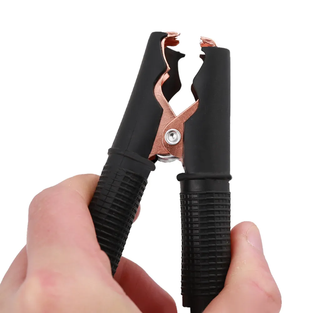 Набор зажимов для крокодиловой кожи 2 шт. зажимы батареи 100 А автомобильных