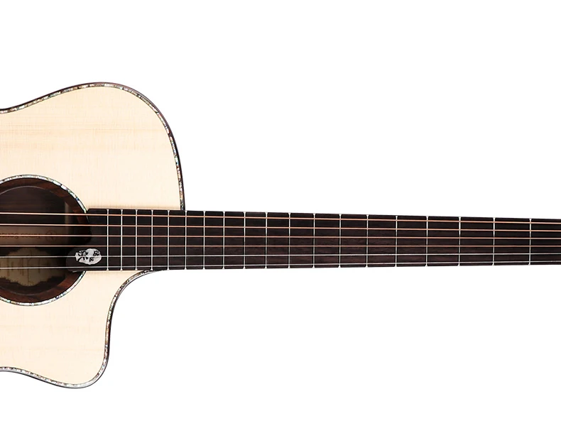 Dadarwood DW-LH610CS твердая верхняя Акустическая гитара, акустическая электрогитара, гитара ra acustica