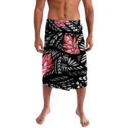 Polynesian Puletasi Loose Samoa Island Wear Full Service Pattern Customization Tribal Design Bonfire Aboriginal Half Skirt