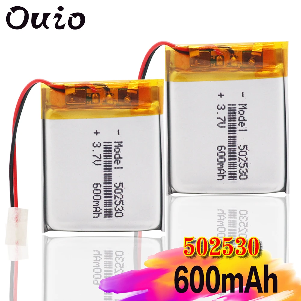 3 7 V 600mAh 502535 литий-полимерный литий-ионный аккумулятор Lipo ячейки для прожектора