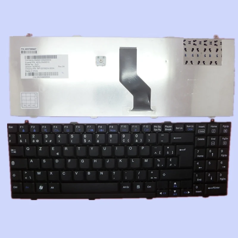 TR/FR/AR раскладка клавиатуры для ноутбука LG R560 R580