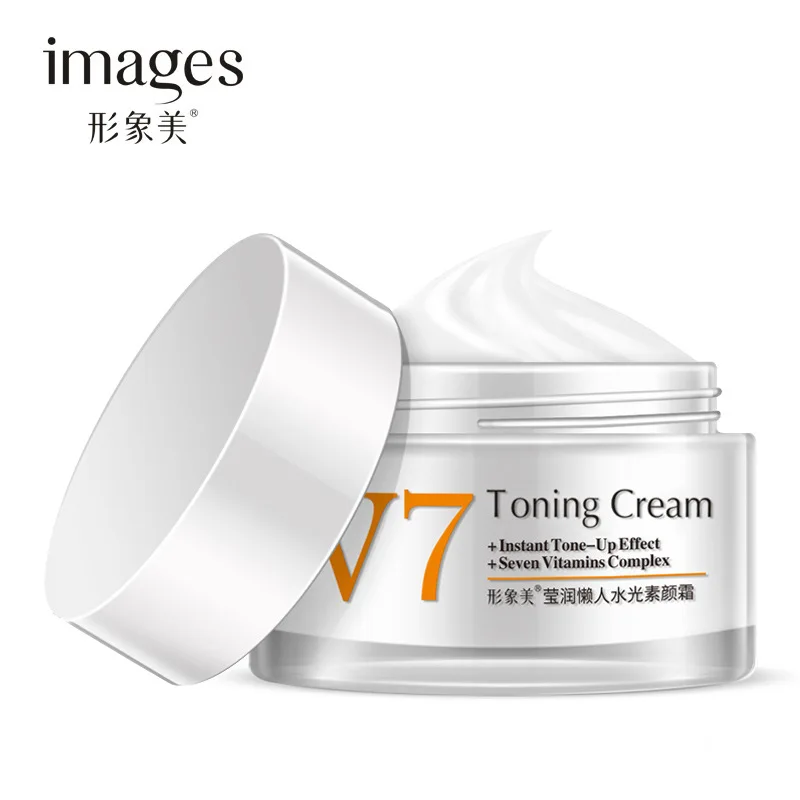 BIOAQUA Brand Beauty V7 Water Light Lazy Concealer Cream Egg Baby Moisturizing Cream Whitening Skin Care Product 50g