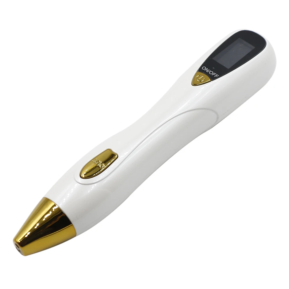 Ivory white Ручка для удаления пятен, уход за кожей, косметическая машина, лазерная машина для удаления веснушек, удаление молей кожи, удаление темных пятен для лица, бородавки, темные - Цвет: Ivory white