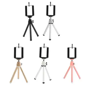 

Extendable Mini Tripod Affordable and Easy to Use Delicate Design with Phone Clip Smartphone 1/4 Screw Camera Accessories