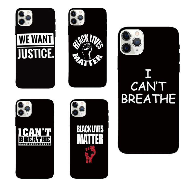 

Creative letters Breathe USA boy Phone Cover Case For Iphone X 11 pro Xs Max Xr 10 8 7 6 6s Plus se 4.7 Luxury Soft Coque Fundas