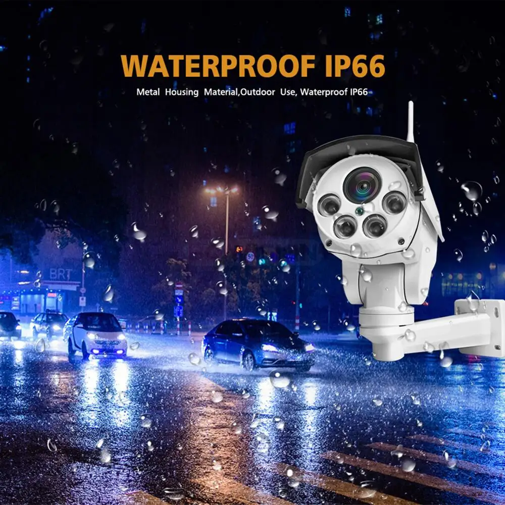 HD 5MP Wifi PTZ IP камера беспроводная 5X 10X оптический зум пуля ONVIF Аудио CCTV Камера Безопасности s Открытый ИК 50 м P2P CamHi