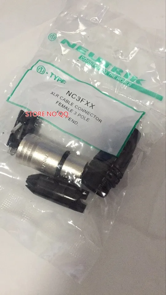 2Pcs/lot NEUTR1K 1PCS NC3MXX & NC3FXX Male and female A set 3 Pin XLR Connector with! | Лампы и освещение